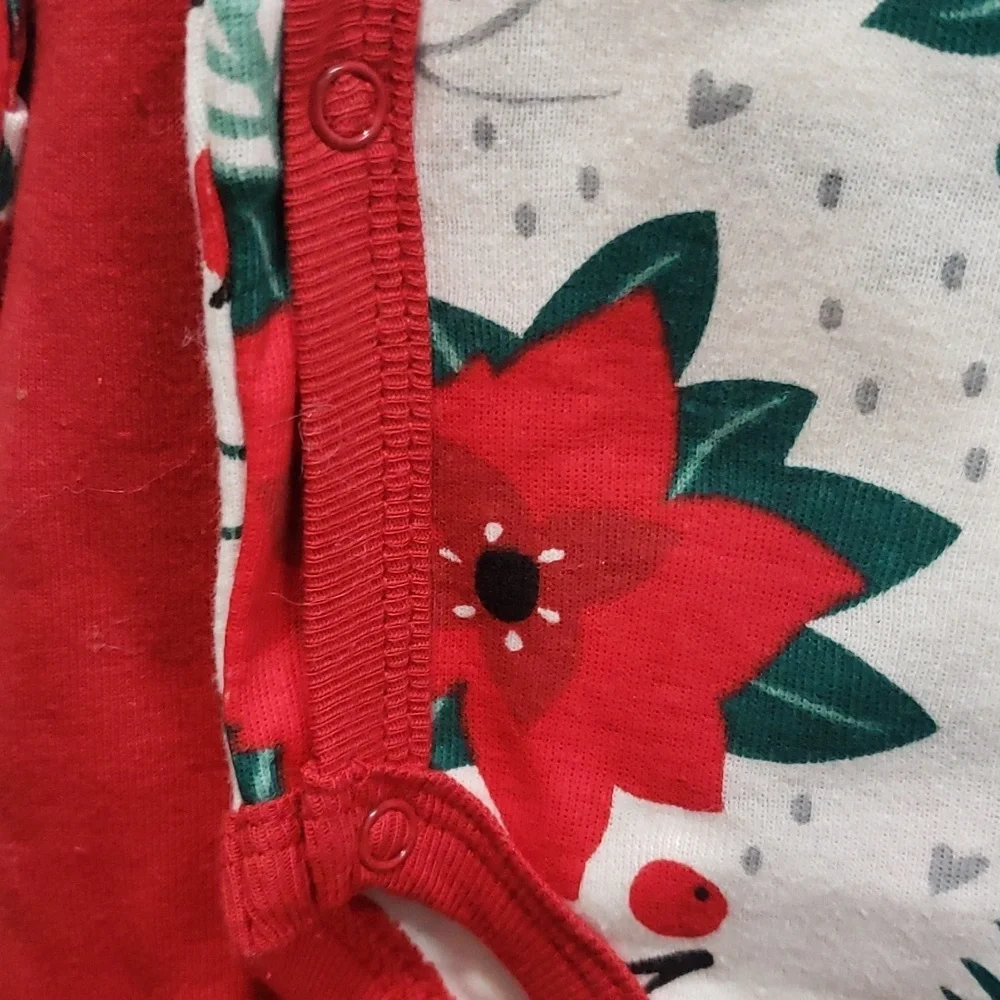 Honest Baby Clothing NWT Holiday 3-piece 100% Organic Cotton Set